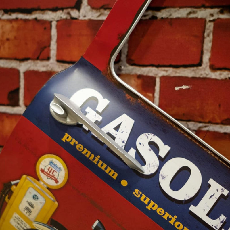 Retro Car Door - Gasoline