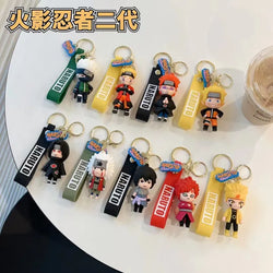 Fancy Silicon Keychains - Naruto