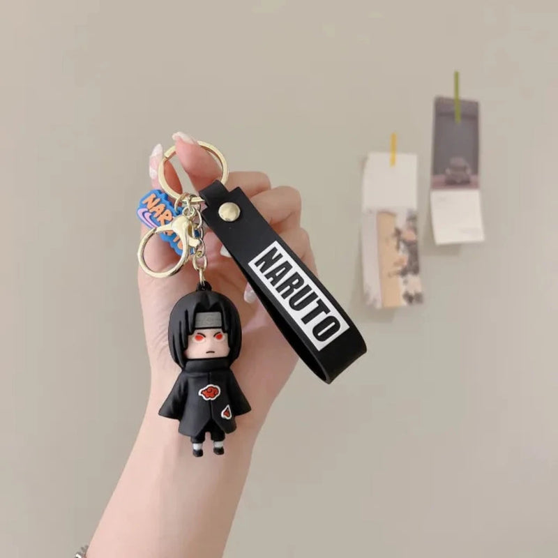 Fancy Silicon Keychains - Naruto