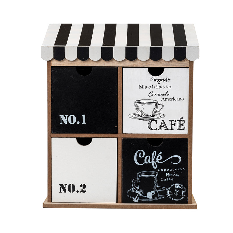 Coffee Box Drawer - Cafe Black