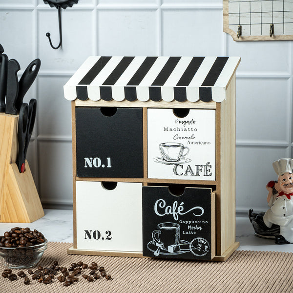 Coffee Box Drawer - Cafe Black