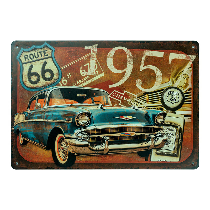 Number Plates Big wall sign - Chevrolet 1957