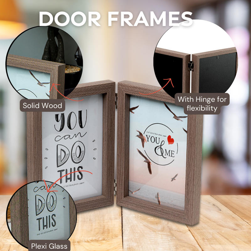 Photo Frames - Brown Door Frame