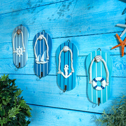 Beach Wall Hooks - Slipper Shape