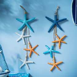 Wooden Star fish Wall decor