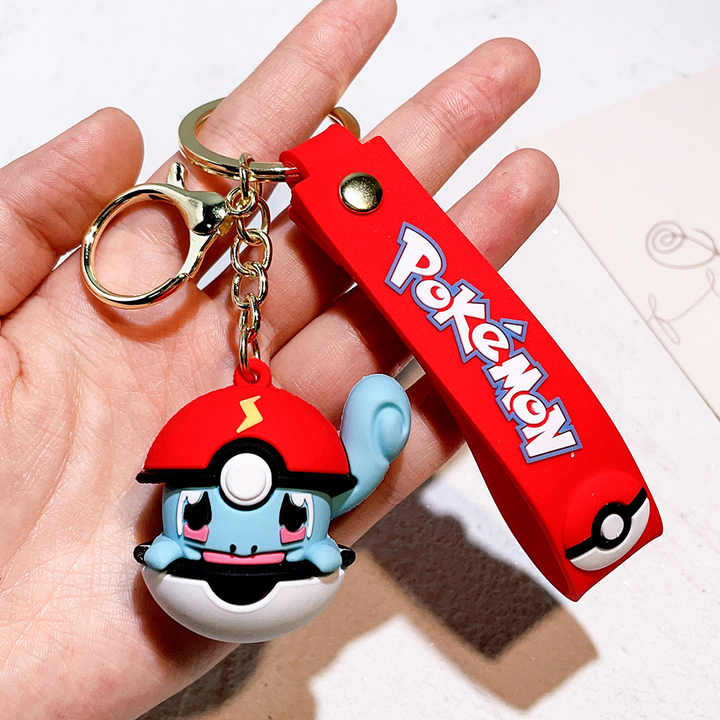 Fancy Silicon Keychains - Pokémon Ball