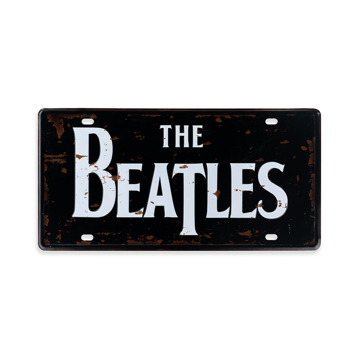 Number Plates wall sign - The Beatles