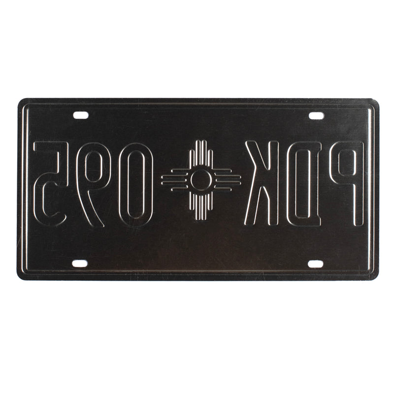 Number Plates wall sign - New Mexico PDK 095