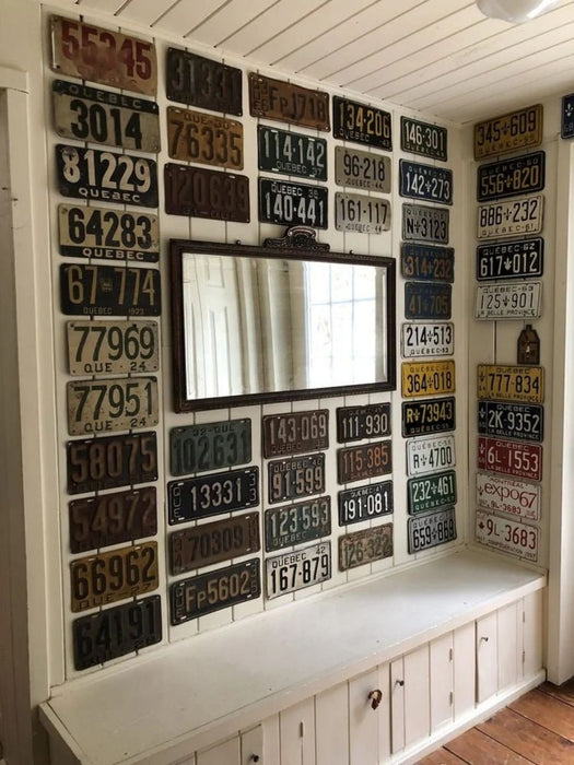 Number Plates Big wall sign - Ice Cold Beer On Tap