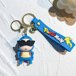 Fancy Silicon Keychains - Shinchan