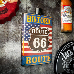 Whiskey Bottle Wall Decor - Historic Route 66