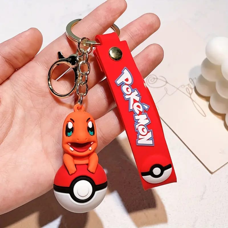 Fancy Silicon Keychains - Pokémon Ball