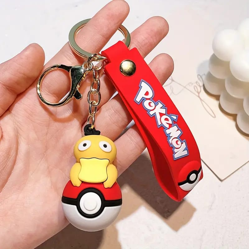 Fancy Silicon Keychains - Pokémon Ball