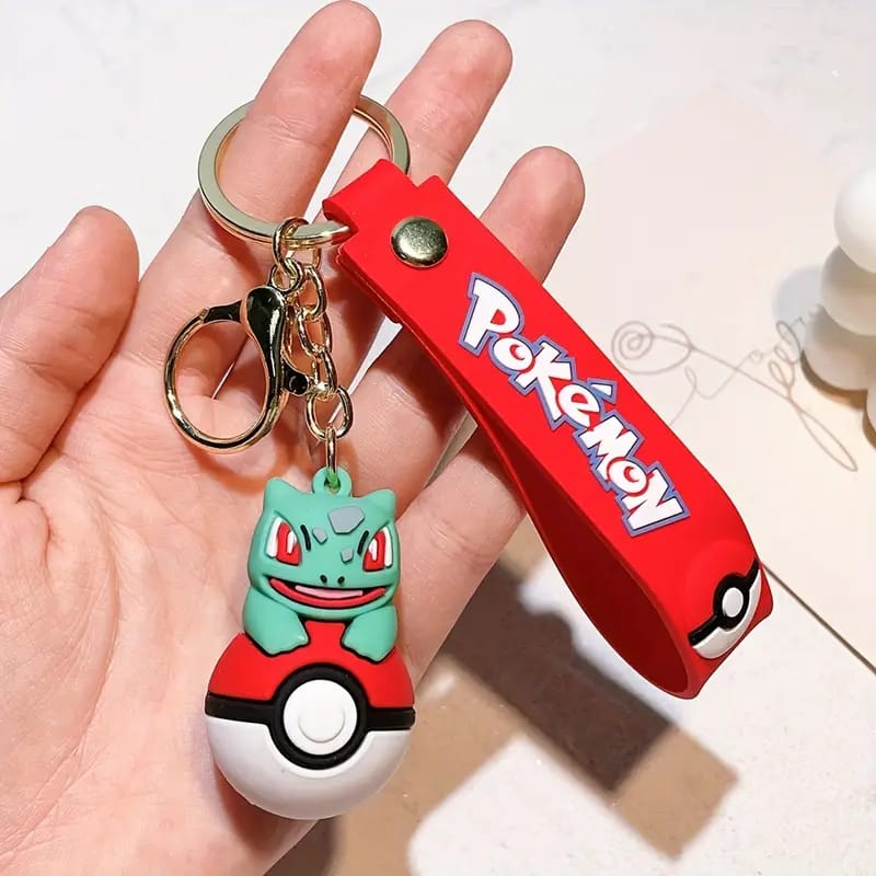 Fancy Silicon Keychains - Pokémon Ball