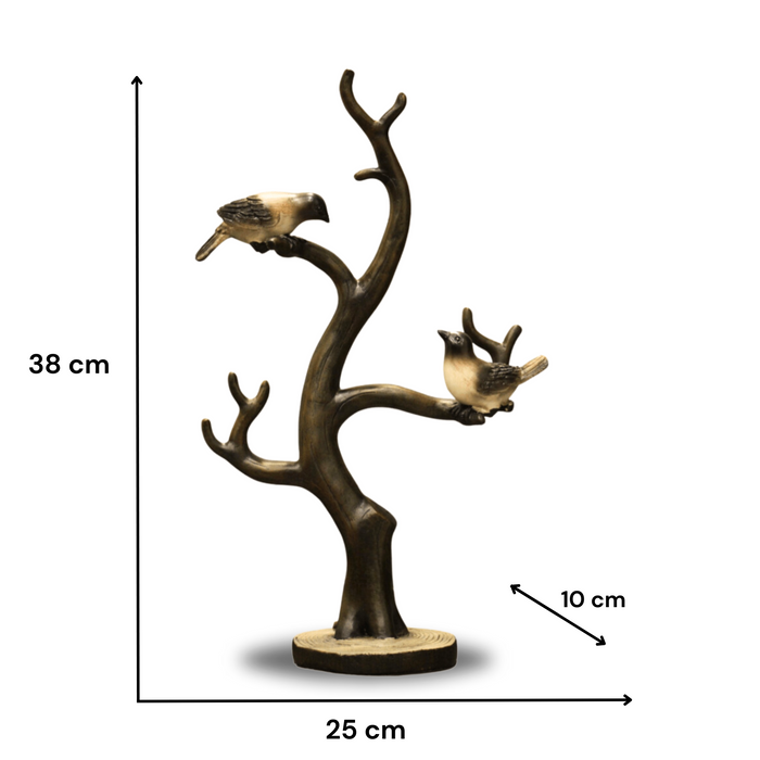 Resin showpieces - Bird Tree Key holder