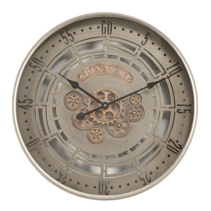 Mechanical clock - Spintime grey (Y664-24")