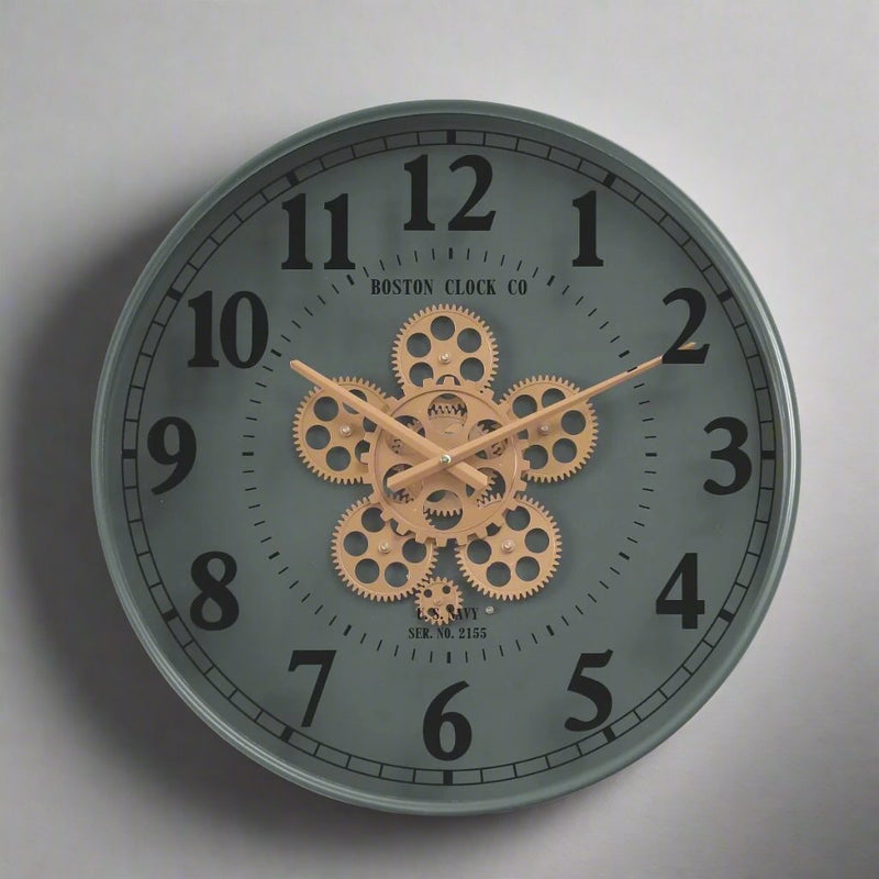 Mechanical clock - Army Green (Y686-20")