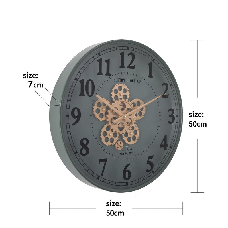 Mechanical clock - Army Green (Y686-20")