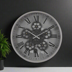 Mechanical clock - Modern Navy (Y718-14")