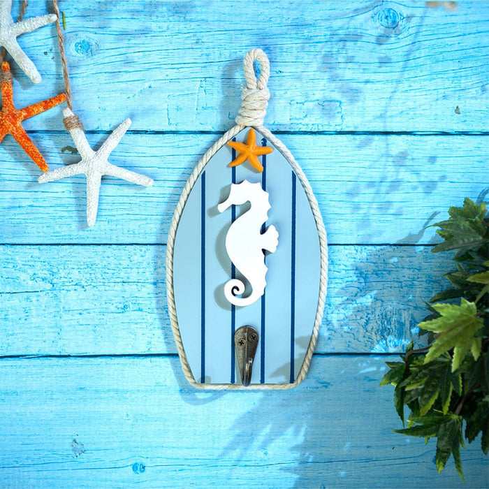Beach Wall Hooks - Boat Shape - eazy wagon
