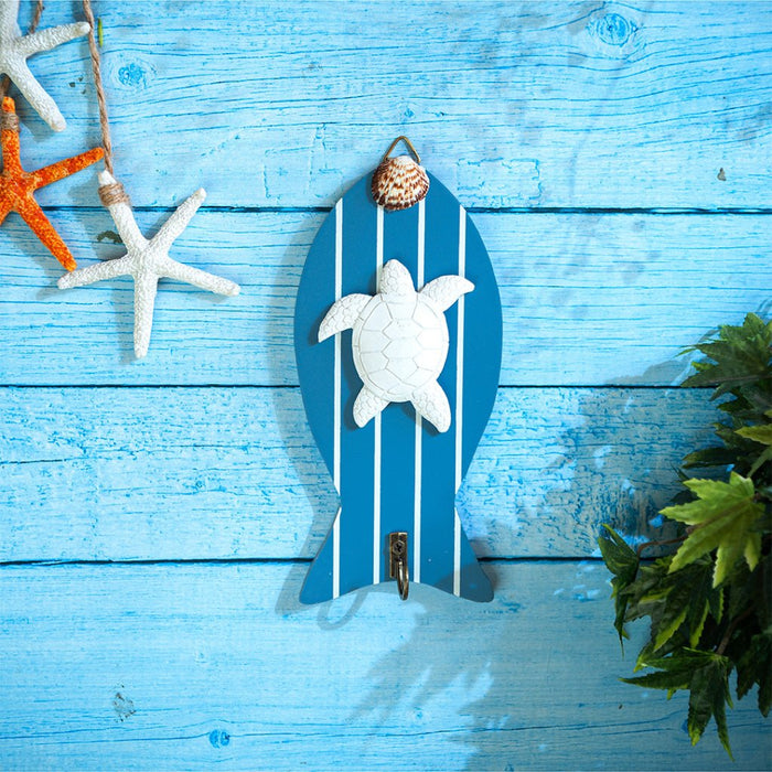 Beach Wall Hooks - Fish Shape - eazy wagon