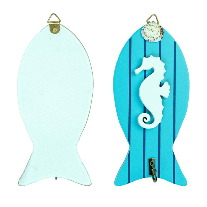 Beach Wall Hooks - Fish Shape - eazy wagon
