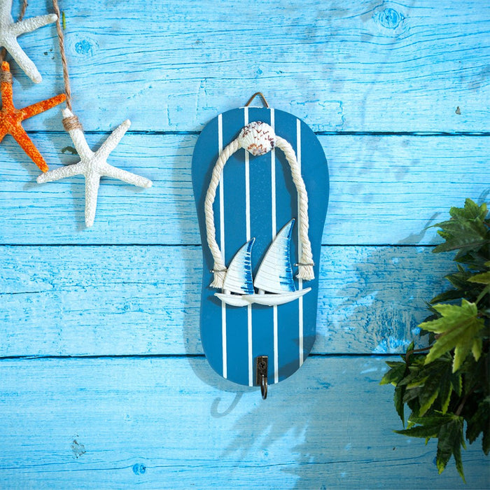Beach Wall Hooks - Slipper Shape - eazy wagon