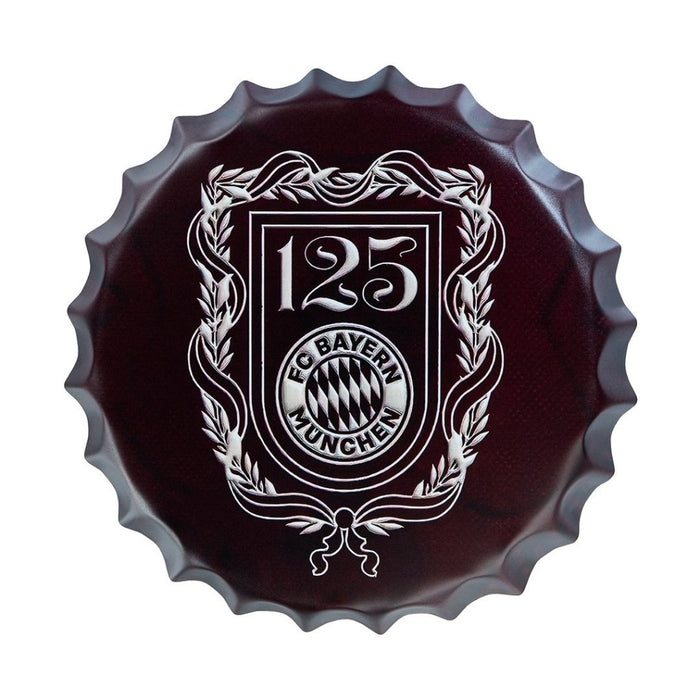 Bottle Caps wall decor sign - Bayern Munich 125 - eazy wagon