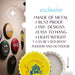 Bottle Caps wall decor sign - Chennai Super Kings - eazy wagon