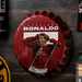 Bottle Caps wall decor sign - Cristiano Ronaldo CR7 - eazy wagon