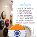 Bottle Caps wall decor sign - Indian Flag - eazy wagon