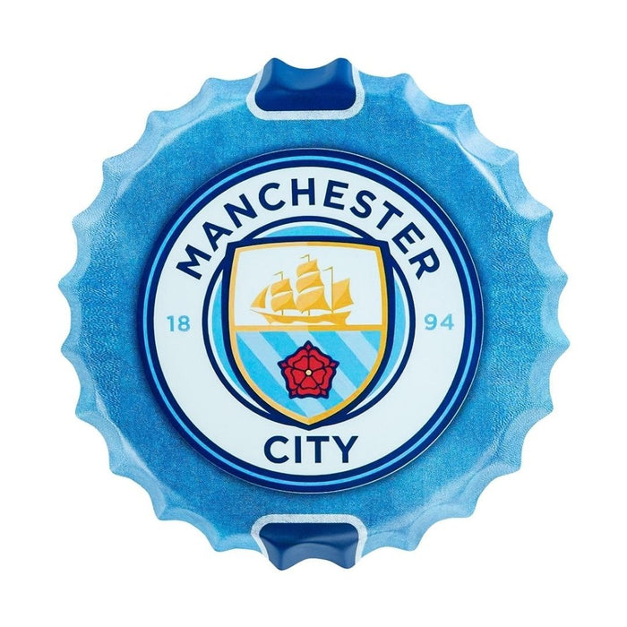 Bottle Caps wall decor sign - Manchester City - eazy wagon