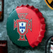 Bottle Caps wall decor sign - Portugal FPF - eazy wagon