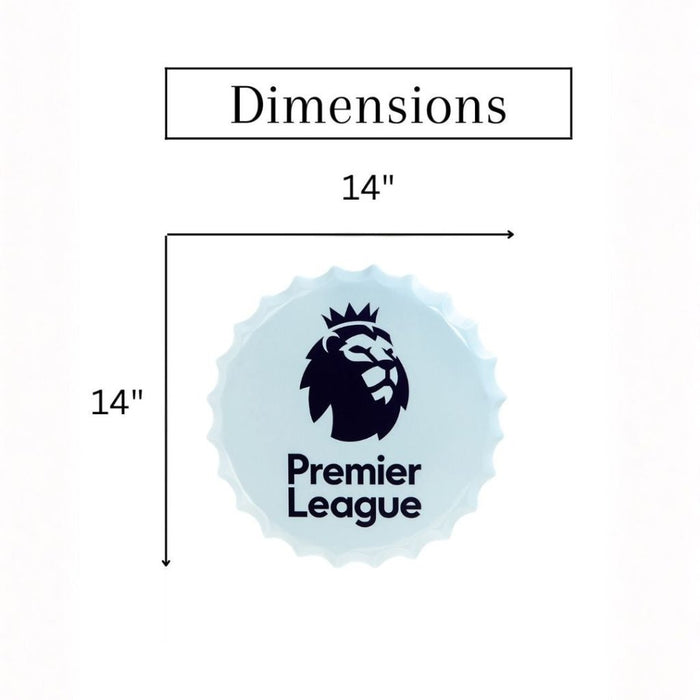 Bottle Caps wall decor sign - Premier League - eazy wagon