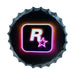 Bottle Caps wall decor sign - Rockstar - eazy wagon