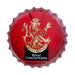 Bottle Caps wall decor sign - Royal Challengers Bangalore - eazy wagon