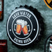 Bottle Caps wall decor sign - Save Water Drink Beer - eazy wagon