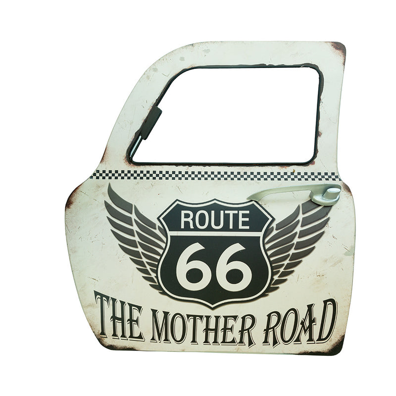 Retro Car Door - Route 66 mother Road