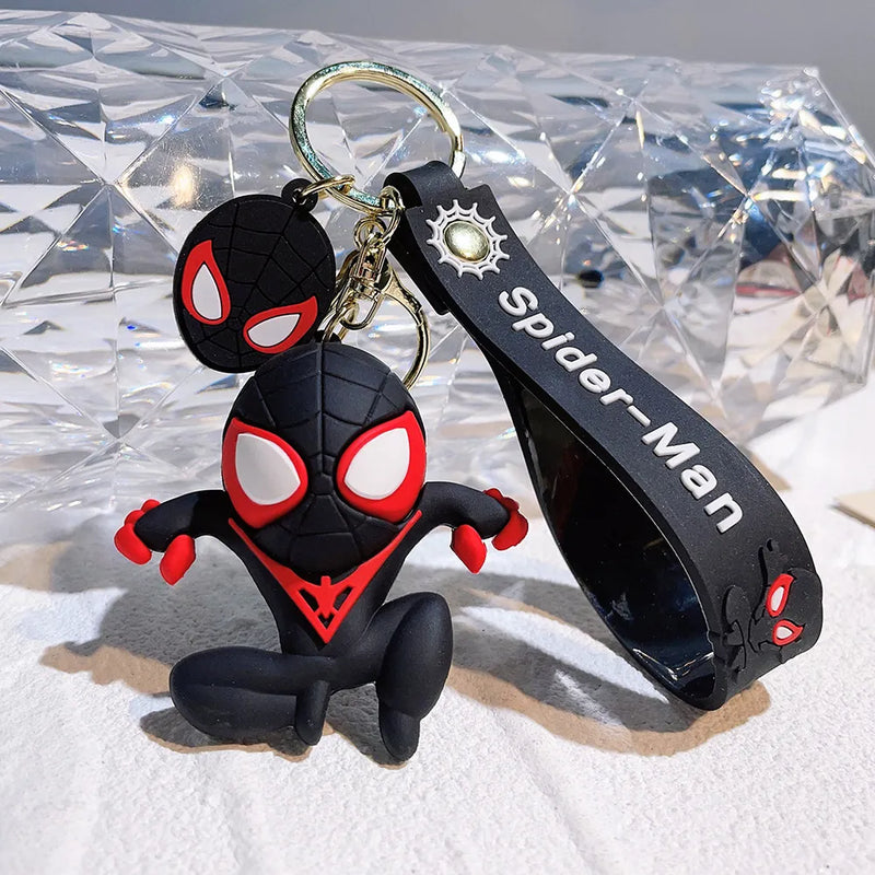 Fancy Silicon Keychains - Marvel