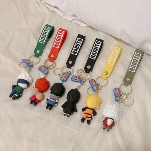 Fancy Silicon Keychains - Naruto - eazy wagon