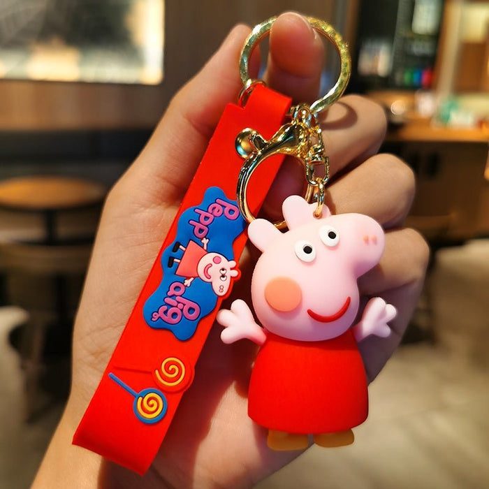 Fancy Silicon Keychains - Peppa Pig - eazy wagon