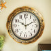 Fiber Clock - Gold flower - eazy wagon