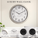 Fiber Clock - Numeric Big Baldauf - Grey (30"dia) - eazy wagon
