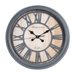 Fiber Clock - Poly Grey Bigbald (20"dia) - eazy wagon