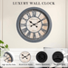 Fiber Clock - Poly Grey Bigbald (20"dia) - eazy wagon