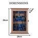 Key Box Wall Hanging - Chave (5 Hooks) - eazy wagon