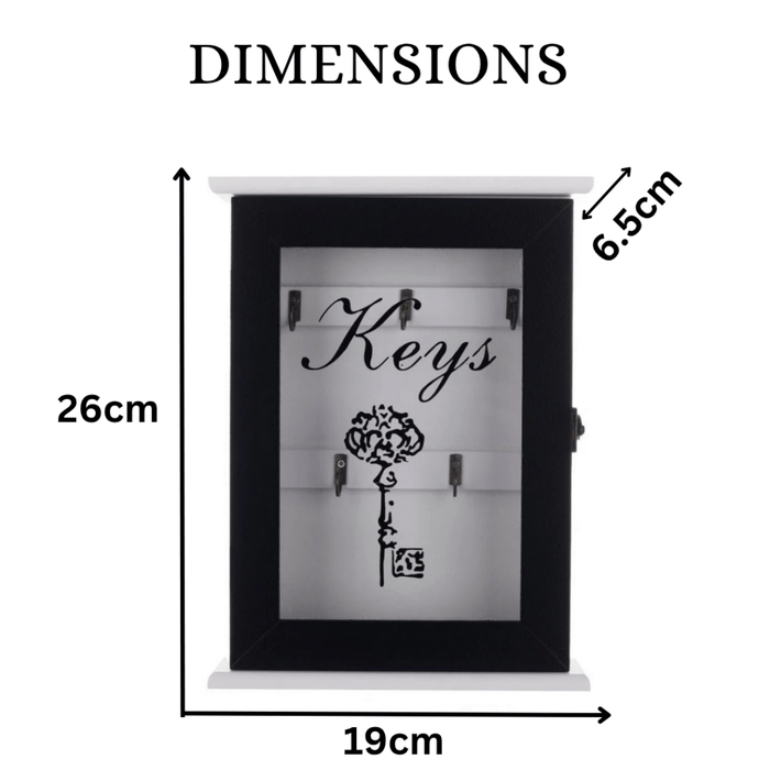 Key Box Wall Hanging - Keys (5 Hooks) - eazy wagon