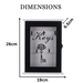 Key Box Wall Hanging - Keys (5 Hooks) - eazy wagon