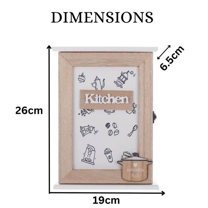 Key Box Wall Hanging - Kitchen (5 Hooks) - eazy wagon