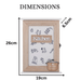 Key Box Wall Hanging - Kitchen (5 Hooks) - eazy wagon